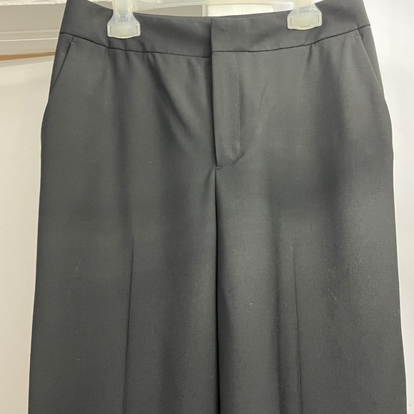 Simons (6) Contemporaine fine wool classic trousers, flat front, straight leg. - Picture 2 of 16